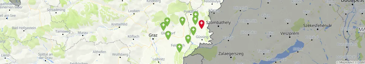 Kartenansicht für Apotheken-Notdienste in der Nähe von Neuberg im Burgenland (Gemeinde, Burgenland) (49)